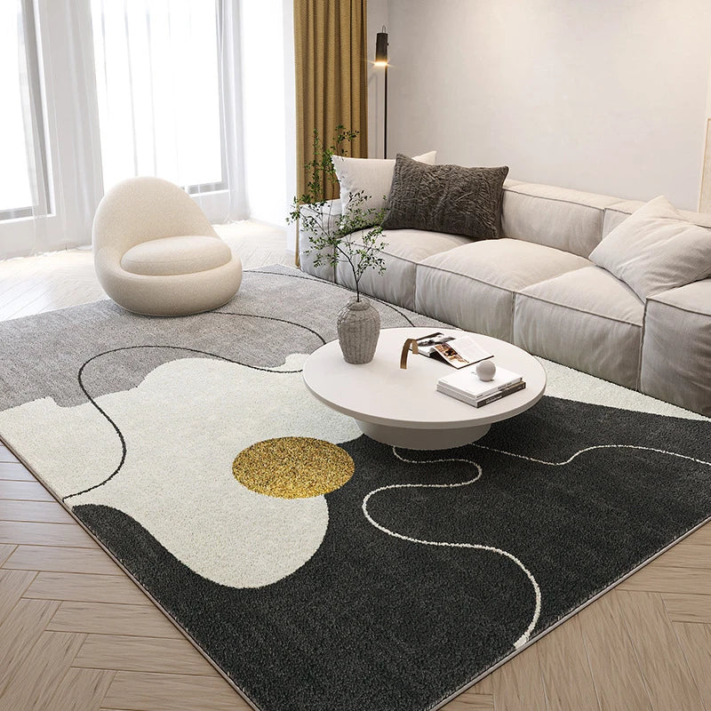 Nordic Ins Style Light Luxury Carpets Home Living Room Decoration Rugs Indoor Cloakroom Carpet Lounge Sofa Thickened Plush Rug